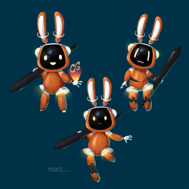 Робот кролик