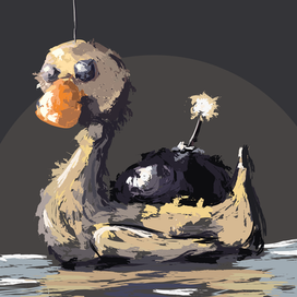 Векторная графика "Бумбот"