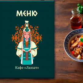 меню для кафе 