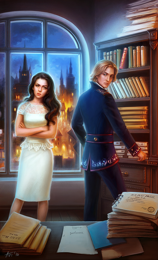 Иллюстрация для обложки книги