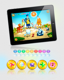 Иконки-кнопки для интерактивной детской книги