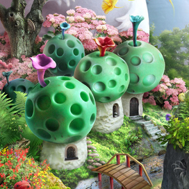 Прятки в сказочной локации