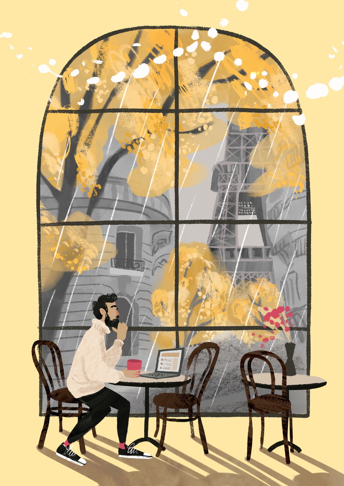 Осень в Париже