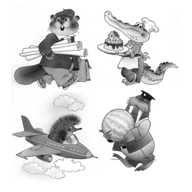 МОХНАТЫЕ ПРОФЕССИИ 3