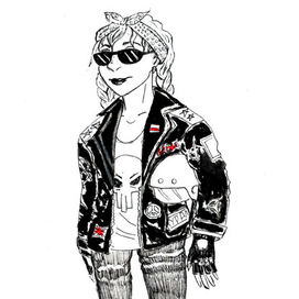 Байкер Валентина