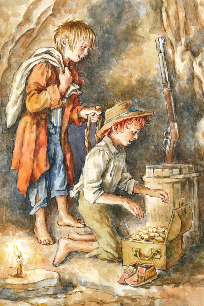 Клад! Приключения Тома Сойера. Марк Твен