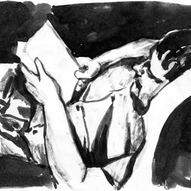 Набросок тушью