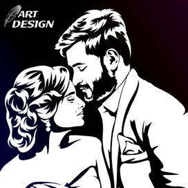 Флип-флоп Векторный портрет