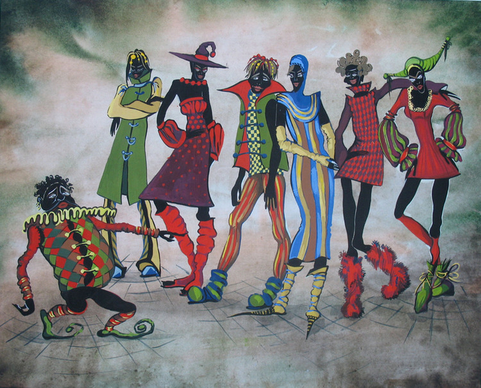 черные маски