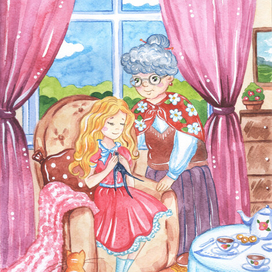 Иллюстрация к детской сказке