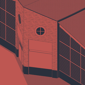 Гараж на Новорязанской улице