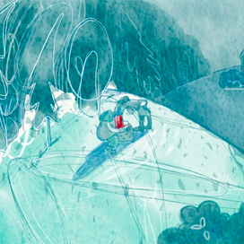 Малиновая кошка (2)