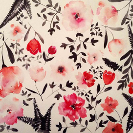 Цветочный паттерн