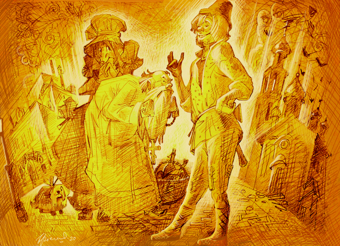 Сказки Пушкина. Сказка о попе и работникеего Балде.