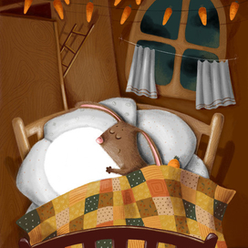 Зайчик и Луна