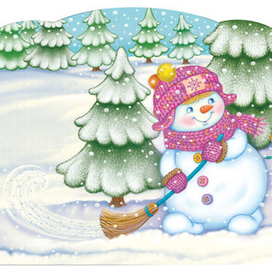 Новый год Снеговика)