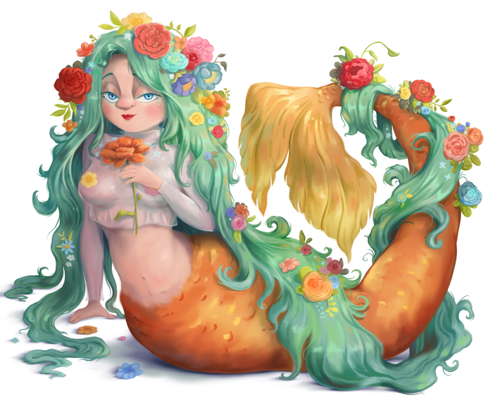 Mermay. Flowers