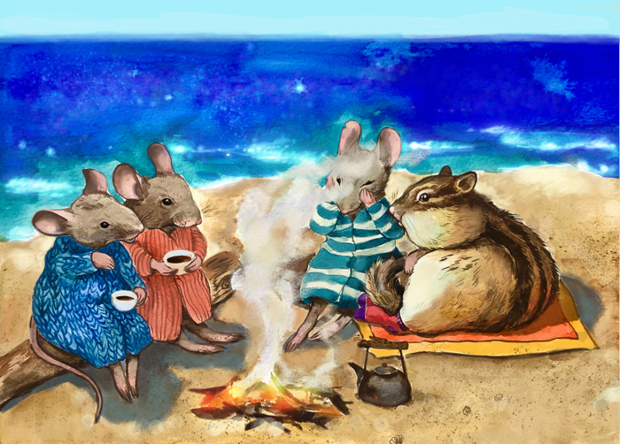 Море в феврале