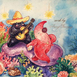 Танец морских звёзд