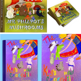 Children book illustration. Children’s Book Covers.