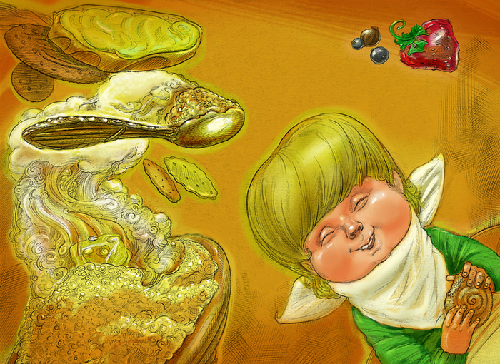 Кашневая греча-2