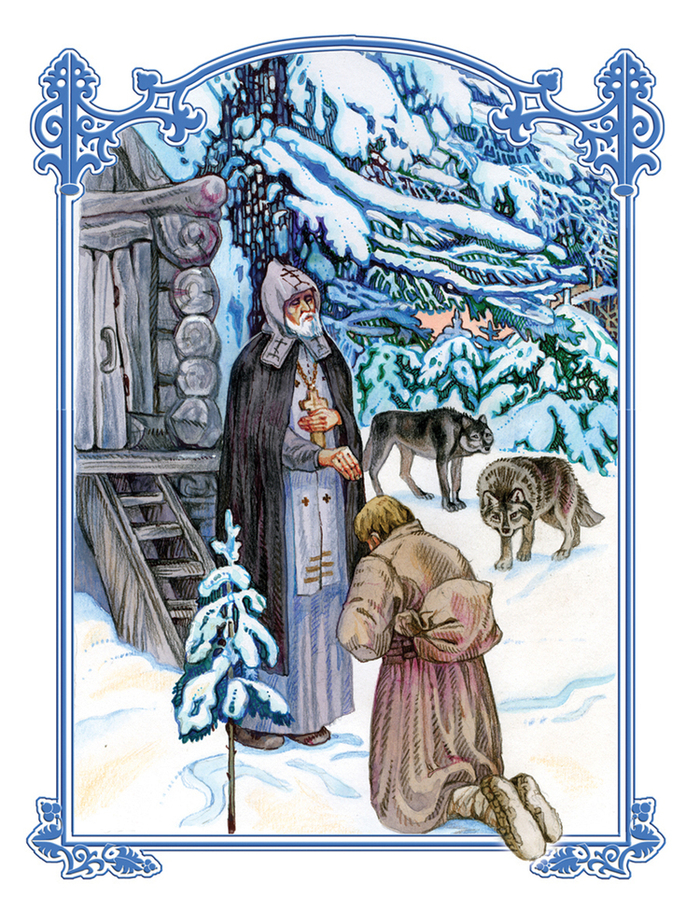 М.Куншт_Сказы о Руси_отшельник