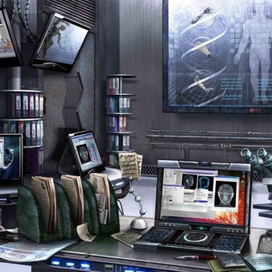 Лаборатория ( фон к игре)