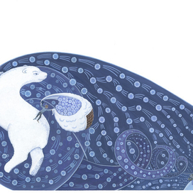 Иллюстрация к авторской книге "Звездопад в феврале"