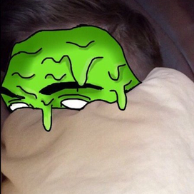 немного рисовки лица