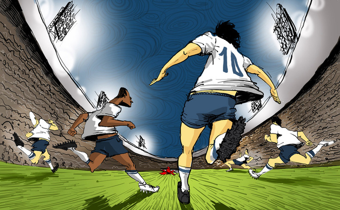 Футболисты 