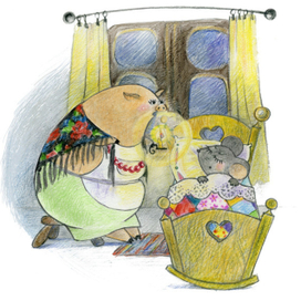 Сказка о глупом мышонке (тетя свинка)