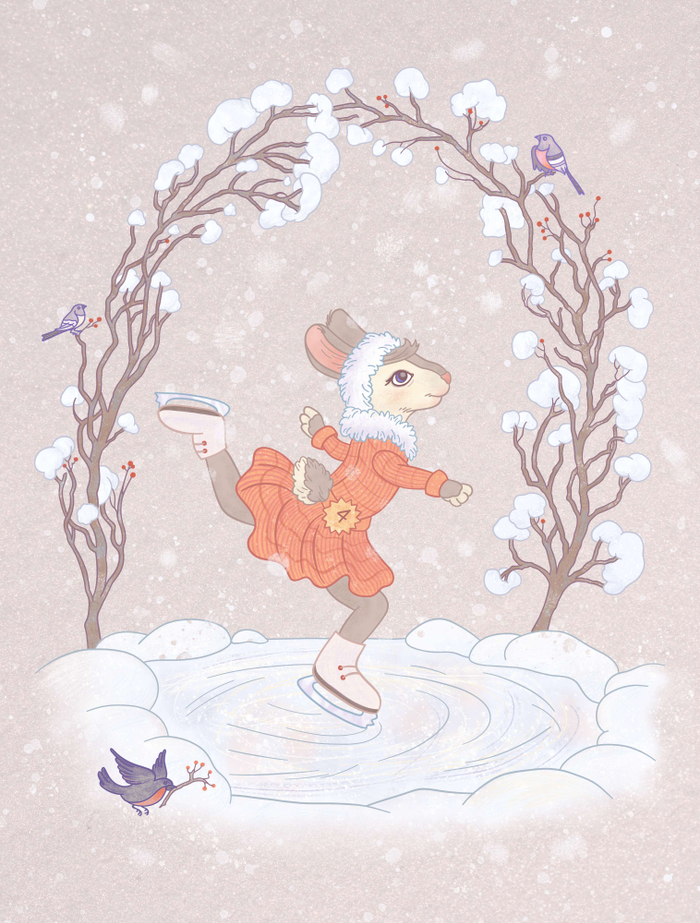 Фигуристка