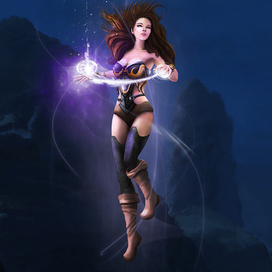 Fantasy girl character