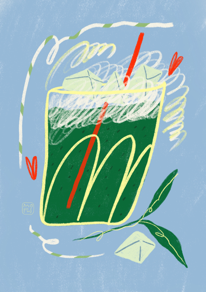 Матча латте 