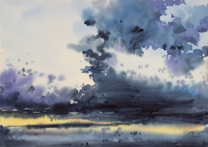 Темный закат