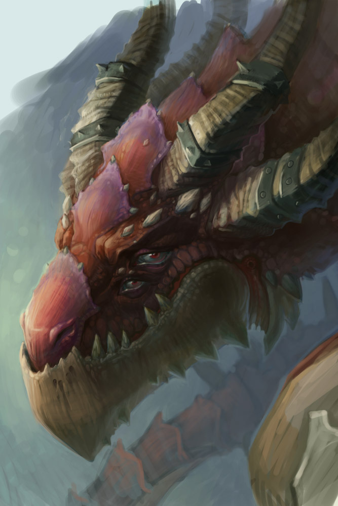 Dragon portrait