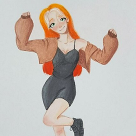 милая девушка