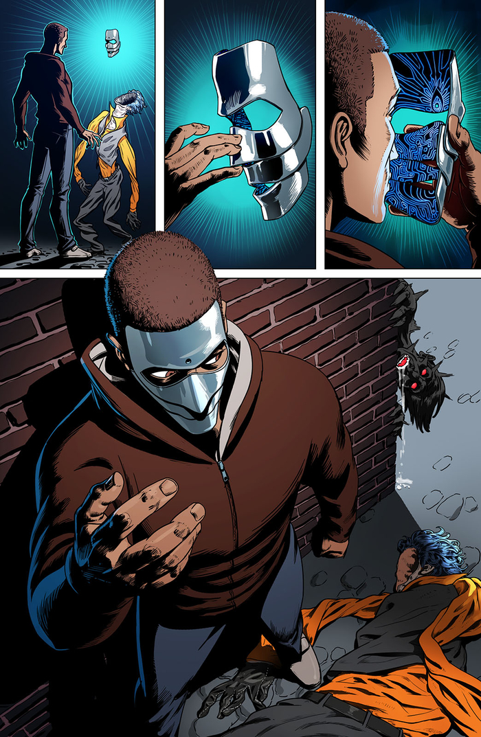 Страница комикса TFDF #6