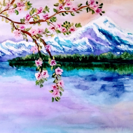 Ветка сакуры