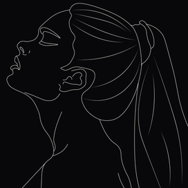 Постер девушки