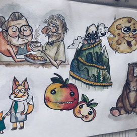 Иллюстрации для детской книги