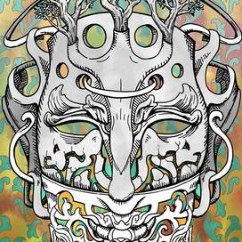 Маска Лесная царица