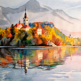 Озеро Блёд (Словения)