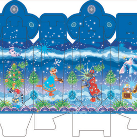 Упоковка для новогодних подарков