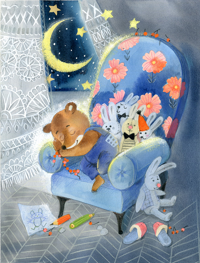 медвежонок сон