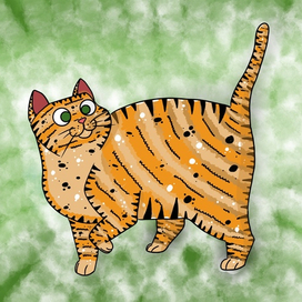 Рыжий кот №2