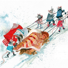 Мышки и Бурундук «Лесная столовая»