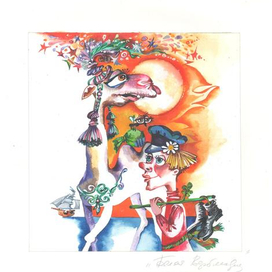 Надежда Белякова -автор и художник сказки "БЕЛАЯ ВЕРБЛЮДИЦА" 