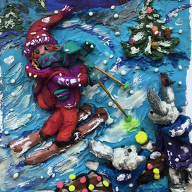 Красная шапочка. Зимняя сказка