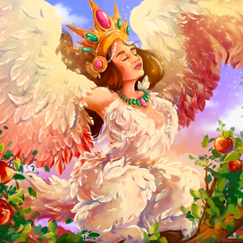 Птица Гамаюн ( Славянская мифология)